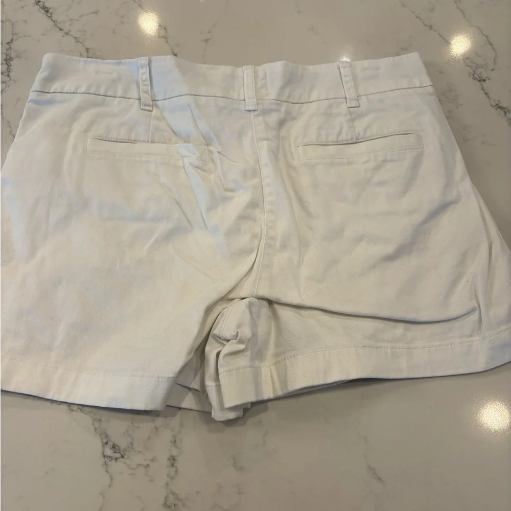 J. Crew White Shorts